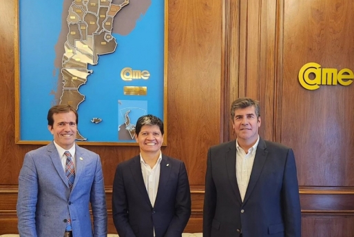 Nuestro presidente Andrés Deyá se reunió con Alfredo González presidente de #CAME y Fabricio Di Giambattista director del sector turismo de la entidad