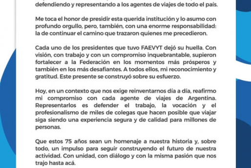 75 años construyendo confianza, representando a quienes hacen del viaje una experiencia única en todo el país 